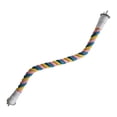 thumbnail image 2 of Soporte para Percha Yuyangstore para pájaros cuerdas de escalada Bungee Rosa Amarillo Azul M, 2 of 8