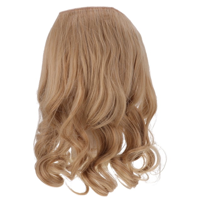EeaseCA Extensions de Cheveux Bouclés Ondulés Longs Postiches Serre-Tête Invisible Fil