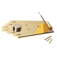 thumbnail image 1 of Puente De Cola De Mandolina De 6 Cuerdas Con Tornillos De Montaje, Dorado Sunnimix Mandolin Tailpiece Bridge, 1 of 8