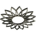 thumbnail image 2 of 38"OD x 13 1/4"ID x 1"P Daisy Architectural Grade PVC Pierced Ceiling Medallion, Antiqued Warm Silver, 2 of 10