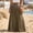 Brown, variant on Boho Maxi Skirts for Women Summer Cute Flowy Long Skirts Flared A Line Elastic Waist Beach Vacation Resort Pink XL