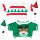 thumbnail image 1 of GOOHOCHY 1 juego de ropa para conejillos de indias, disfraz navideño para mascotas pequeñas, suéter de invierno, disfraz de conejito, 1 of 7