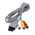 thumbnail image 2 of Wigearss Câble AV Composite Rétro Audio Vidéo Cordon Standard pour Console Wii et Wii U, 2 of 5