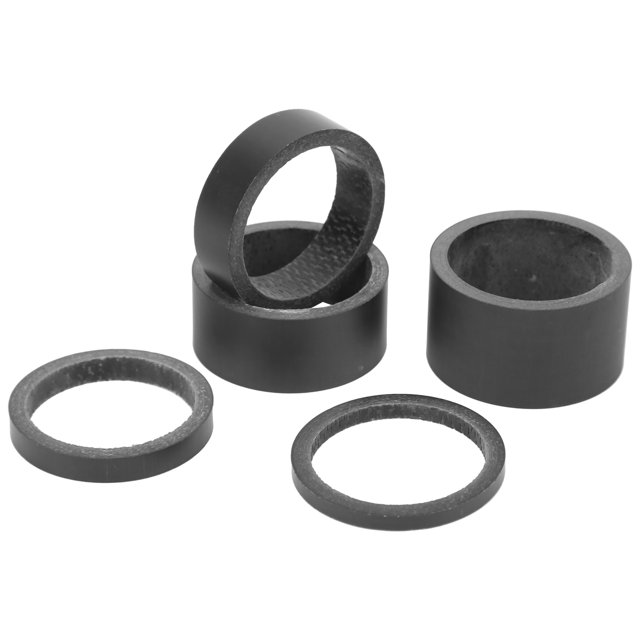 3-20mm Carbon Fiber Headset Fork Spacers, Professional Design Easy To Carry Bike Stem Front Fork Spacer Gasket High Strength For Work