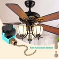 thumbnail image 6 of 3 Pack Ceiling Fan Switch 3 Speed 4 Wire ZE-268S6 Fan Pull Chain Switch Replacement Speed Control Switch, 6 of 6