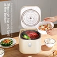 thumbnail image 2 of 2.5L MultiCooker Electric Rice Cooker with Non-Stick Pot 1-3 People Mini Cooking Machine Steamed Smart Rice Cooker Kitchen (220V), 2 of 5