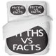 thumbnail image 1 of Juego de Ropa de Cama de 3 Piezas ABPHQTO Mitos Vs Hechos Twin con 2 fundas de almohada, 1 of 1