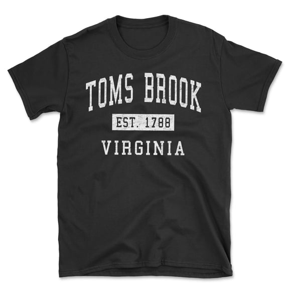 Toms Brook Virginia Classic Established Men's Cotton T-Shirt