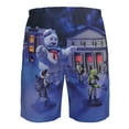 thumbnail image 6 of Ghostbusters Men's Beach Shorts Swim Trunks Casual Quick Dry Board Shorts Swimwear with Mesh Lined and Pockets, 6 of 8
