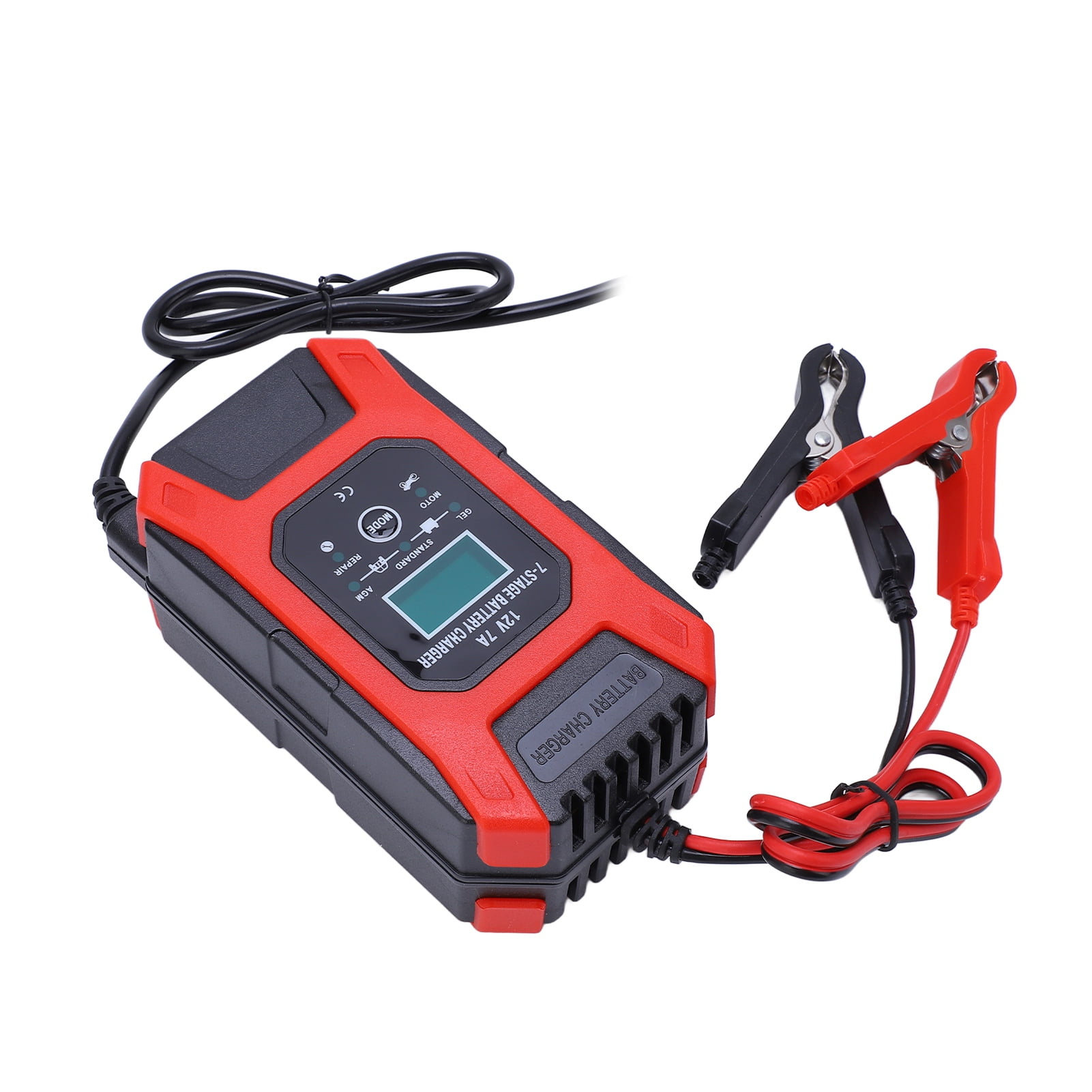 Smart Battery Charger, Connect Indefinitely 7 Stage Battery Charger