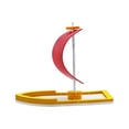 thumbnail image 4 of figatia Creative diy Model Kits Novelty Educational Sailboat Science Projects Experiment, 4 of 9