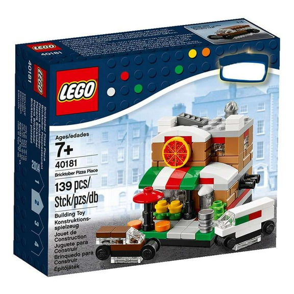 Pre-Owned Bricktober 2014 Bricktober Pizza Place Set LEGO 40181 [Damaged Package]