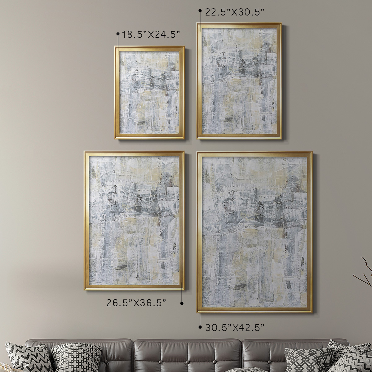 Ghost Town II Premium Framed Print, in Gold, Black, or Silver - Ready to Hang