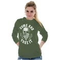thumbnail image 3 of Defend Freedom Liberty Flag Skull Long Sleeve TShirt Men Women Brisco Brands L, 3 of 6