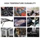 thumbnail image 5 of M Buder Cinta de Tela para Arnés de Cables Automotriz, 6 Piezas 19mm x 25m (0.75 in x 82 ft), Amortiguación de Ruido, Resistente al Calor, Desgaste y Llama, Negro, 5 of 9