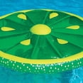 thumbnail image 5 of Swimline 60-Inch Inflatable Heavy-Duty Swimming Pool Lime Slice Float (2 Pack), 5 of 5