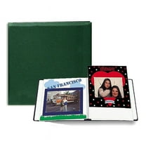 Pioneer Leatherette Post Bound Album 12"X12"-Green