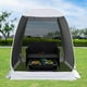 thumbnail image 1 of Carpa de Malla Alvantor Pop Up 1,8x1,8 m Resistente a UV Gris, 1 of 8