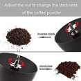 thumbnail image 5 of Molinillo de café manual, molinillo de café de cerámica ajustable premium, negro oso de fresa Electrónica, 5 of 5
