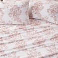 thumbnail image 2 of Velvet Plush Fleece Printed Sheet Set, CalKing, 4 Pieces, 2 of 5