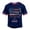 Dark Blue, variant on Men's USA 250 Years of Freedom Patriotic T-Shirt American Flag Casual Tee 250th Anniversary Shirt