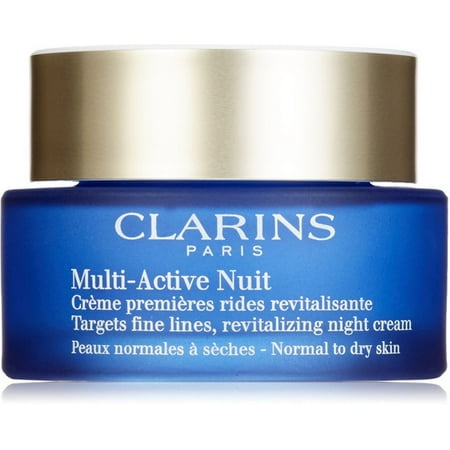($58 Value) Clarins Multi-Active Normal To Dry Skin Night Cream, 1.7 Oz