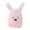 Pink, variant on Easter Bunny Hat Plush White Blue Pink Ear Cozy Warm Soft Comfortable Lovely Easter Bunny Shower Cap for Boys Party Headwear Accessory