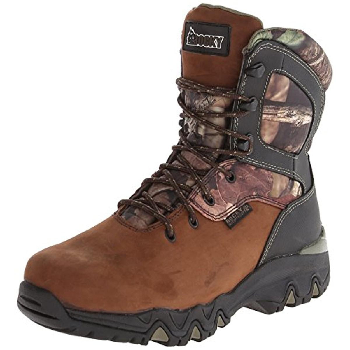 leather work boots walmart