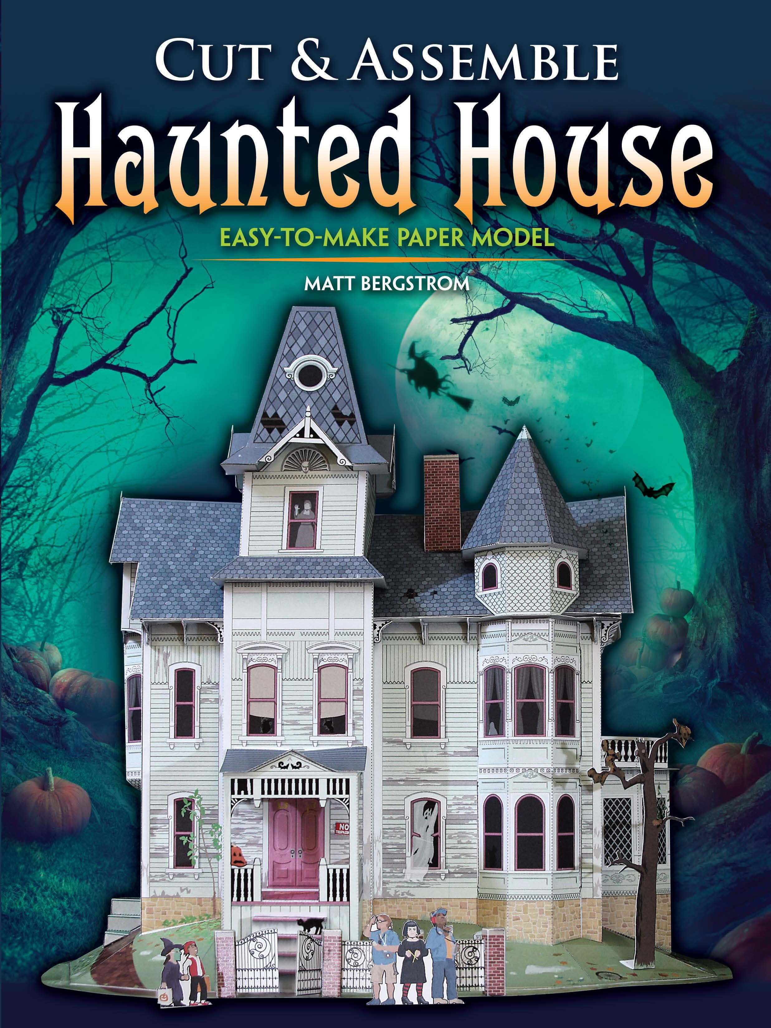 Cut & Assemble Haunted House EasyToMake Paper Model (Paperback