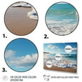 thumbnail image 3 of Designart "Coastal Waves Seaside Charm" Landscapes Wall Art Living Room, 3 of 5