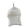 thumbnail image 2 of deevoka Bath Pillow Lightweight Soft Bathtub Pillow for Bathtub Bathroom Soaking Tub, 2 of 9