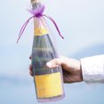 thumbnail image 4 of unbranded 10Ud Fundas Decorativas De Organza Lavanda Para De Vino Y Regalos Especiales, 4 of 6