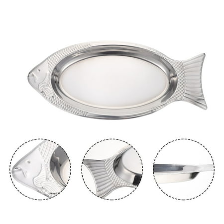 

Mobestech 1Set Fish Shaped Serving Dish Realistic Design Family Members present Giving Dining