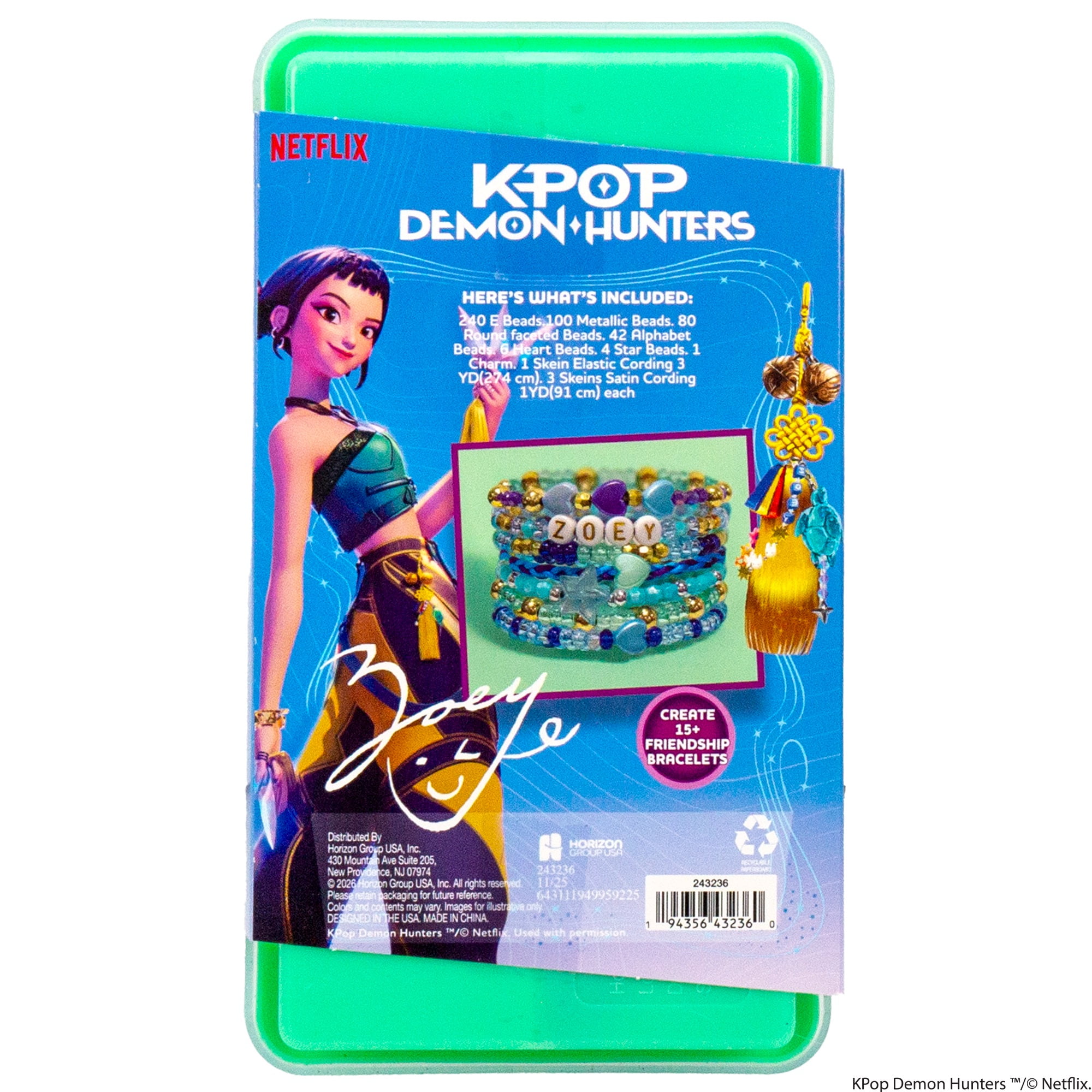 Netflix KPop Demon Hunters™ Friendship Bracelets – Zoey Edition