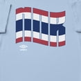 thumbnail image 2 of Umbro Mens Norway Wavy Logo T Shirt (Light Blue, S-XXXL), 2 of 4