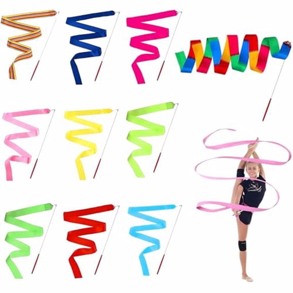 Yuarrent 10x Cinta De Gimnasia Rítmica Fácil Y Segura Para Principiantes Y Profesionales Cinta De Gimnasia Ropa Deportiva, Zapatos