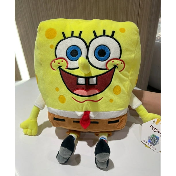 Bob Esponja de Anime genuino, Squarepants, Patricio, estrella, Squidward, euphh. Krabs, Gary, Kawaii, juguetes de peluche de dibujos animados, regalo de cumpleaños