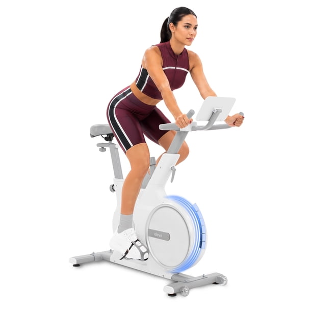 Bicicleta de Spinning Estática para Ejercicio Profesional – Eleva Blanca