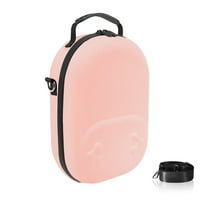 husxh EVA Hard Carrying Case Anti-scratch Protective Travel Case Shockproof Travel Carry Bag Drop-resistant with Mesh Pocket for Meta Quest 3S VR Accessories