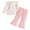 Pink, variant on eczipvz Girls Pjs Set Kids & Toddler Girls Boys Pajamas Pjs Set Cotton Sleepwear Pink,12-18 Months