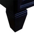 thumbnail image 5 of Trento 43" Solid Wood Vanity with Left Oval Sink in Blue/Gray Granite Stone, 5 of 13
