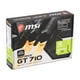 thumbnail image 1 of Tarjeta de Video NVIDIA GeForce GT 710 MSI 2GB GDDR3 1xHDMI 1xDVI GT 710 2GD3 LP, 1 of 2