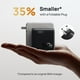 thumbnail image 5 of Cargador USB C INIU Cargador GaN de 100 W con 3 puertos para MacBook, color blanco, 5 of 7