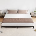 thumbnail image 1 of BeesClover Metal Platform Bed Frame, Heavy-Duty Steel Construction with Silent Slat Support, Integrated Under-Bed Storage Space, No Box Spring Needed, Noise-Free, 1 of 6