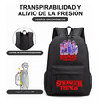 thumbnail image 2 of Mochilas Set 3 Pzs Stranger Things 4 Escolar Bolsas Lapicera negro, 2 of 5