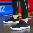 thumbnail image 2 of Otqutp Boys Girls Barefoot Shoes Lightweight Sneakers Comfort Low Top Outdoor Sports Gym Running Hiking Comfort Shoes, 2 of 7