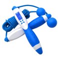 thumbnail image 2 of Cuerdas para saltar de con conteo electrónico, cuerda para saltar al aire libre, equipo de Fitness para perder peso, cuerda inalámbrica para Accesorios para máquinas de ejercicios blanco azul Soidarity OD001678-05B, 2 of 6