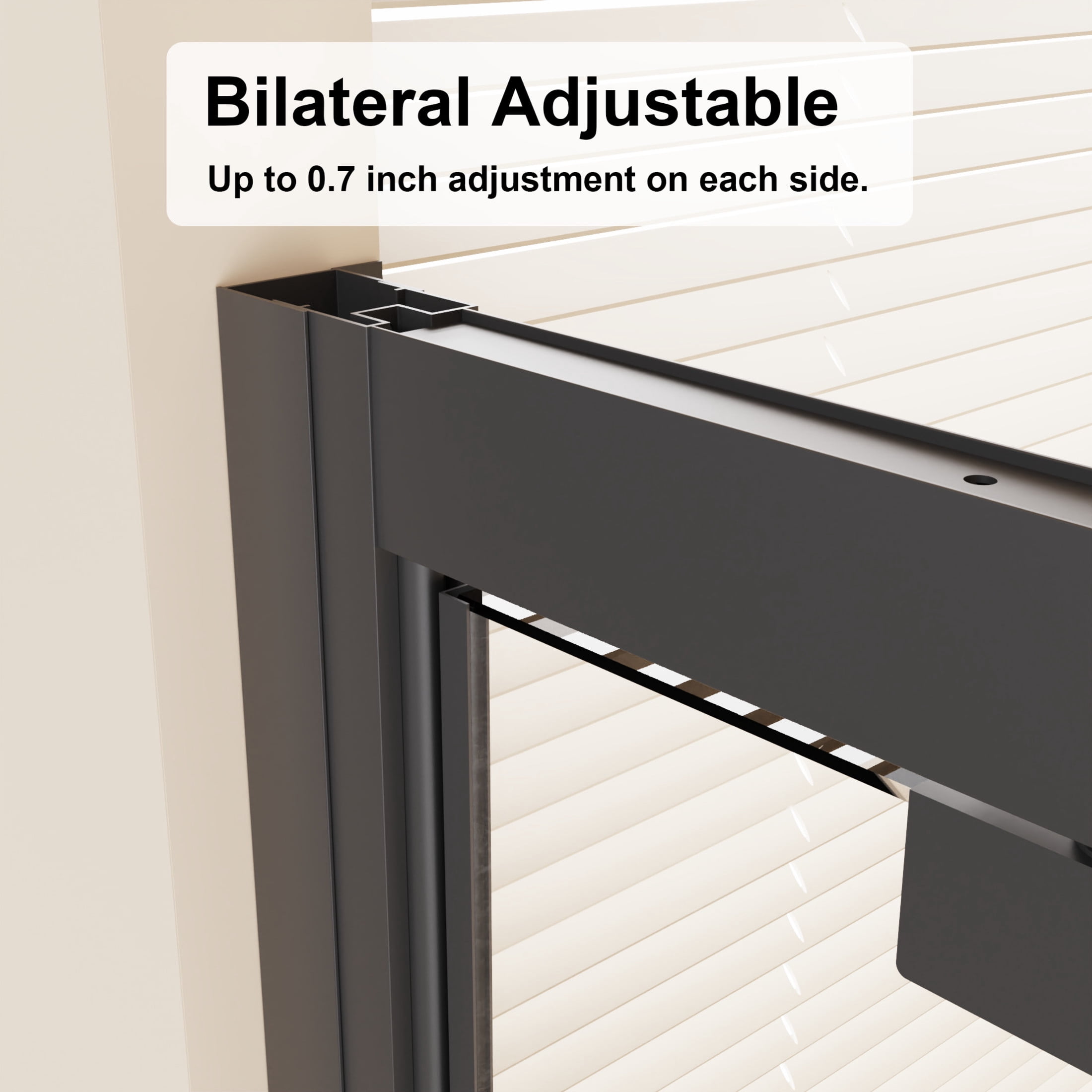 Noble House 28" x 72" Framed Bi-fold Pivot Shower Door, Clear Tempered Glass Space-Saving Folding Door, Matt Black