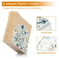 thumbnail image 5 of Yayeee Napkin Holder for Table Kitchen Paper Tissue Organization, Blue Floral, 5 of 8