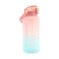 thumbnail image 1 of JShteea Botella Deportiva Paja Que Rebota 2000 ML Vasos Esmerilados A Prueba Fugas (rosa), 1 of 9